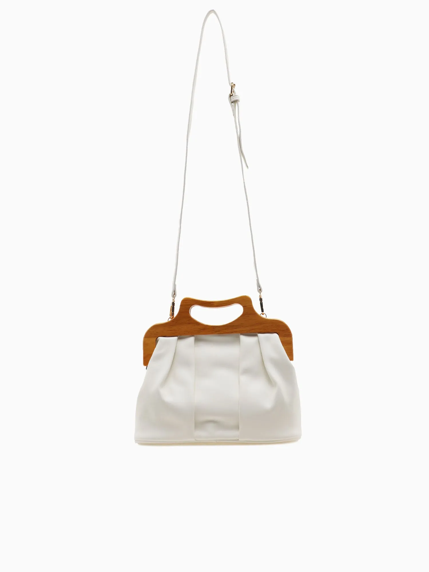 1786 Yvette Satchel White