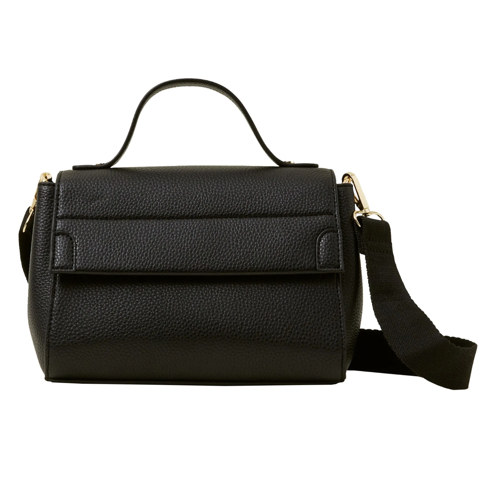 Accessorize London Women's Black Satchel Sling Bag