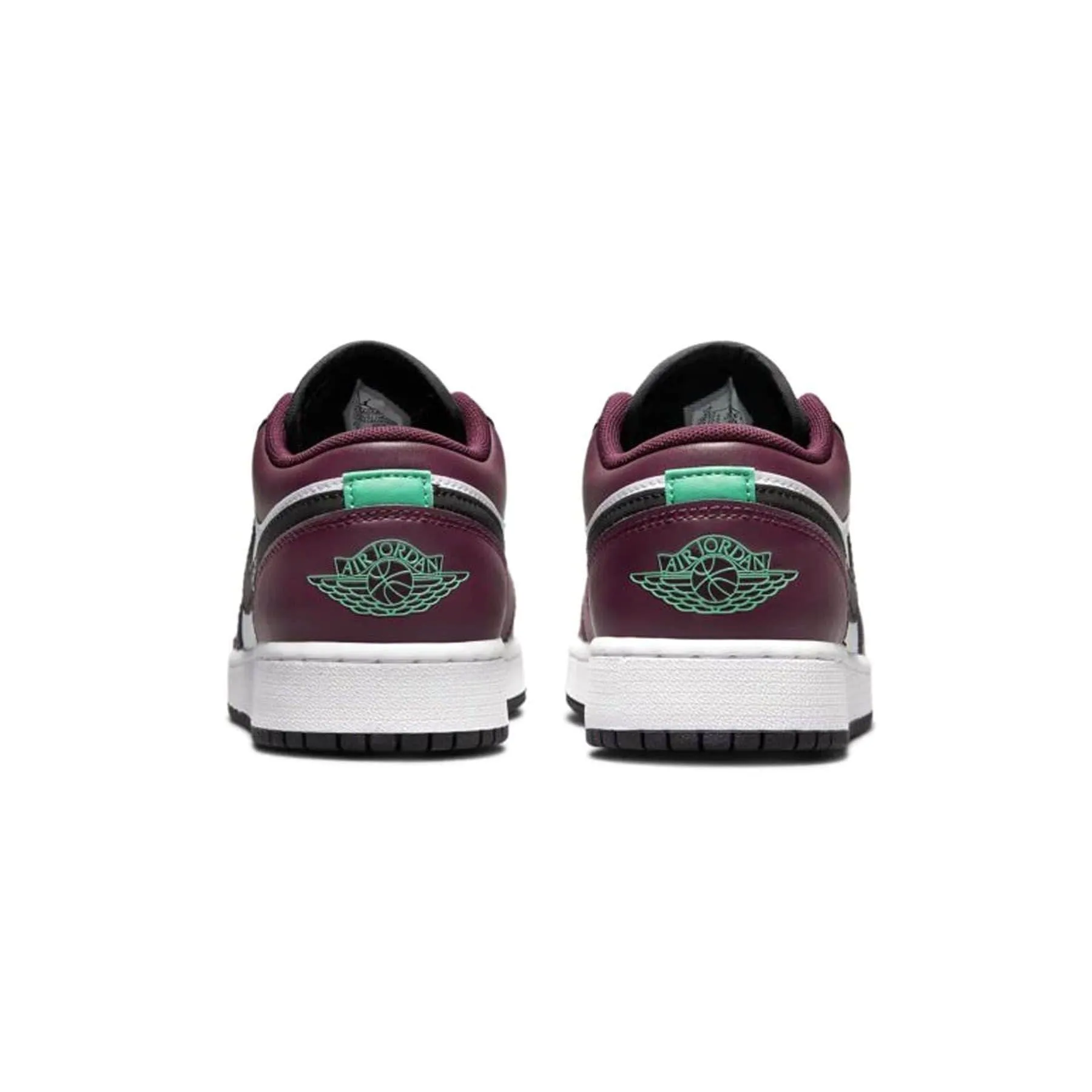 Air Jordan 1 Low GS 'Dark Beetroot Roma Green'