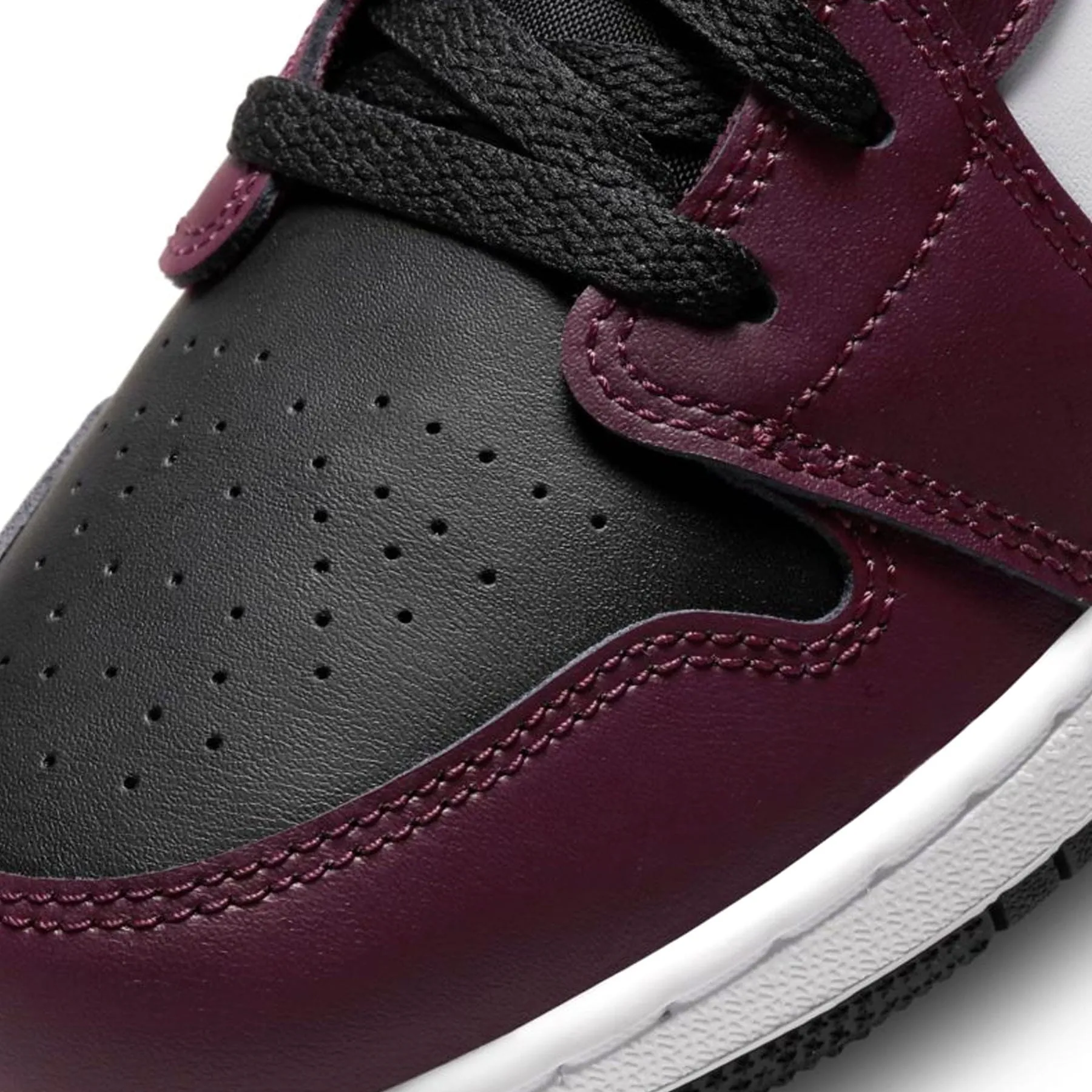 Air Jordan 1 Low GS 'Dark Beetroot Roma Green'