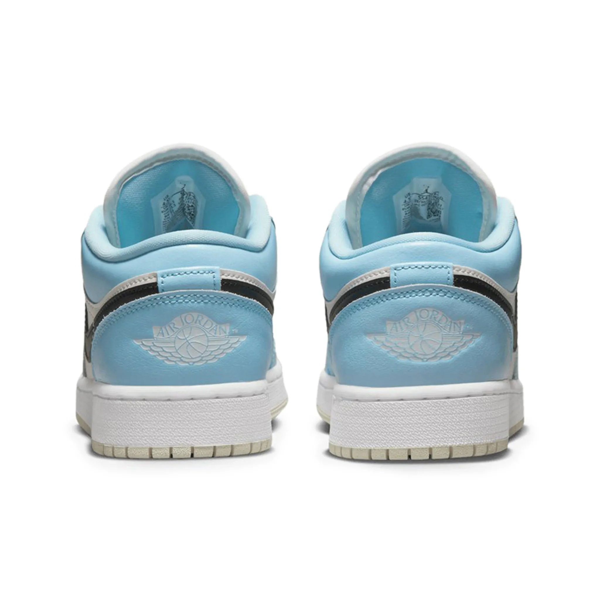 Air Jordan 1 Low Ice Blue Black (GS)