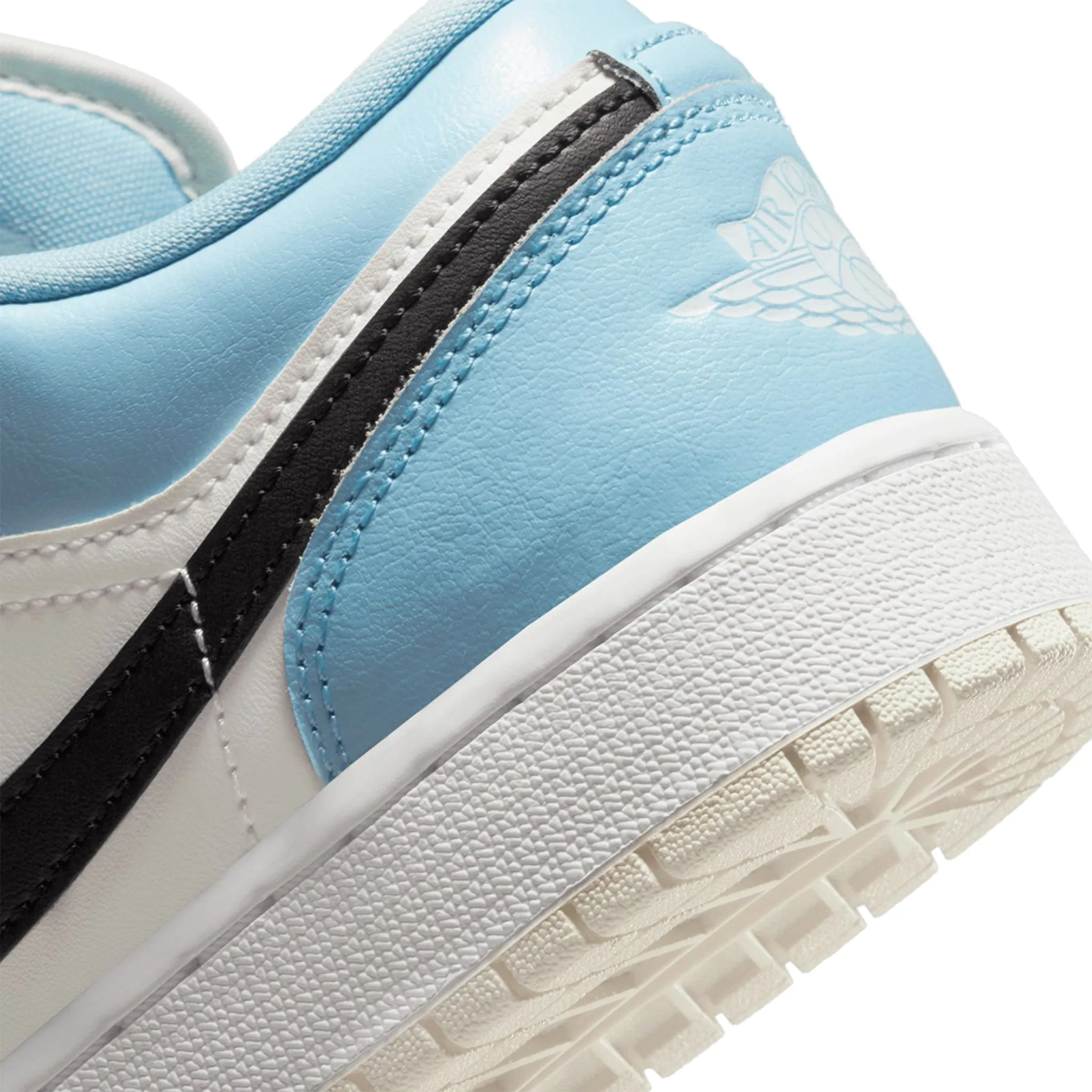 Air Jordan 1 Low Ice Blue Black (GS)