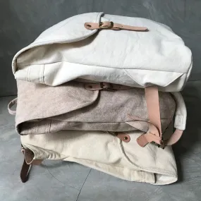 ANAK [young] - small stonewashed canvas backpack