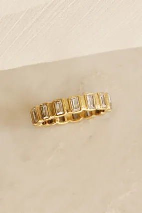 Baguette Eternity Band Ring