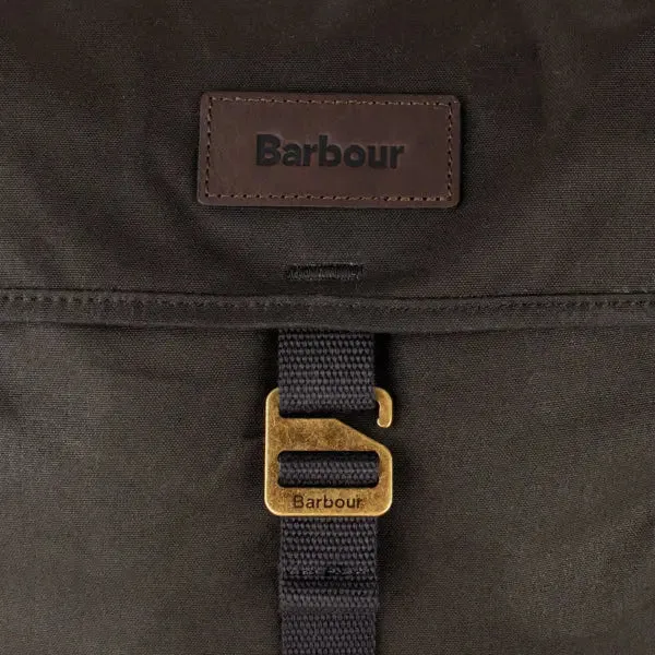 Barbour Essential Wax Backpack Olive