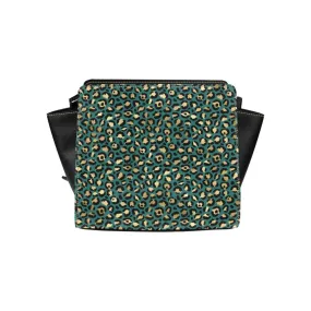 Bolso Leopardo Verde | Animal Print Green Satchel Bag