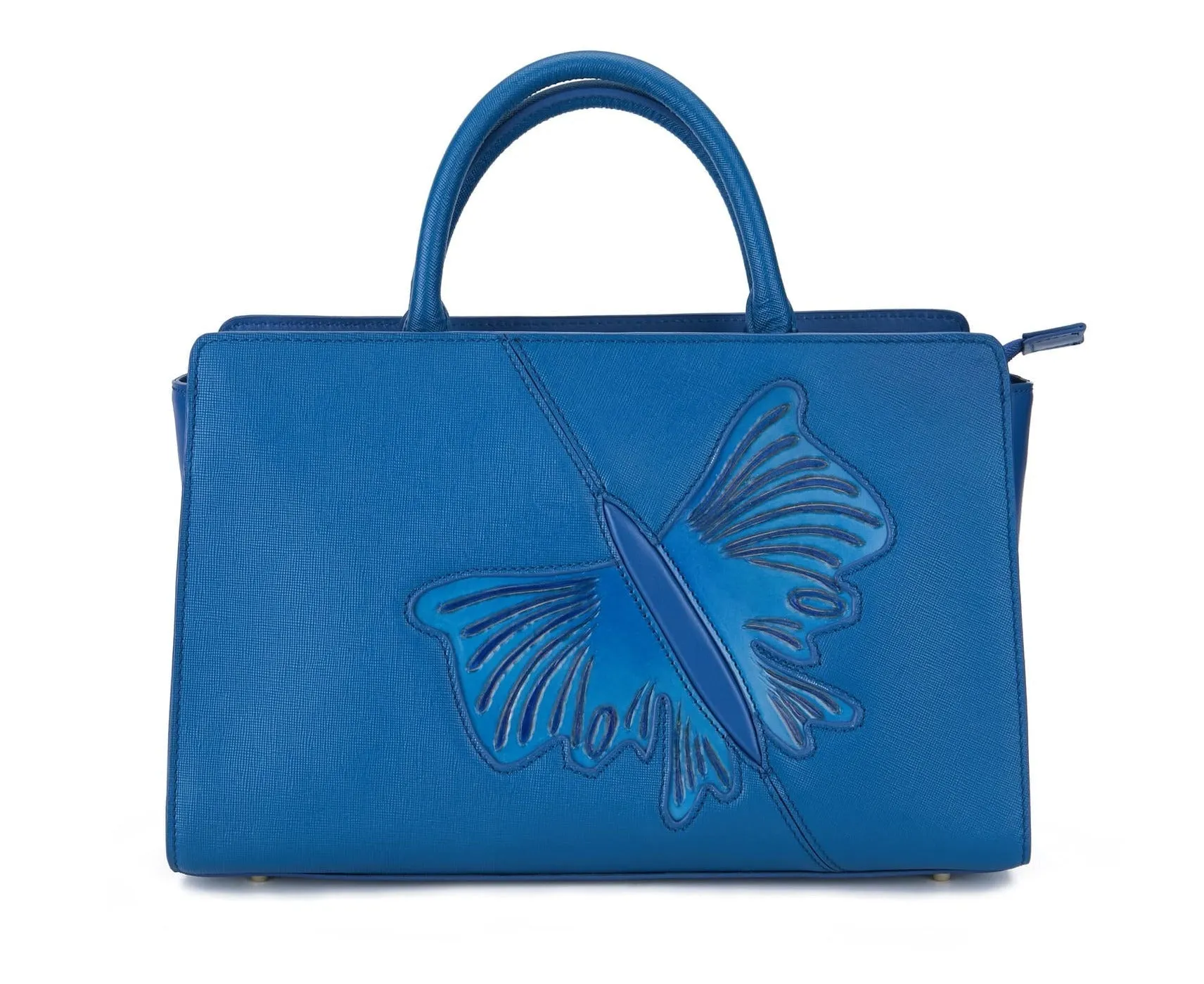 Butterfly Blue Satchel