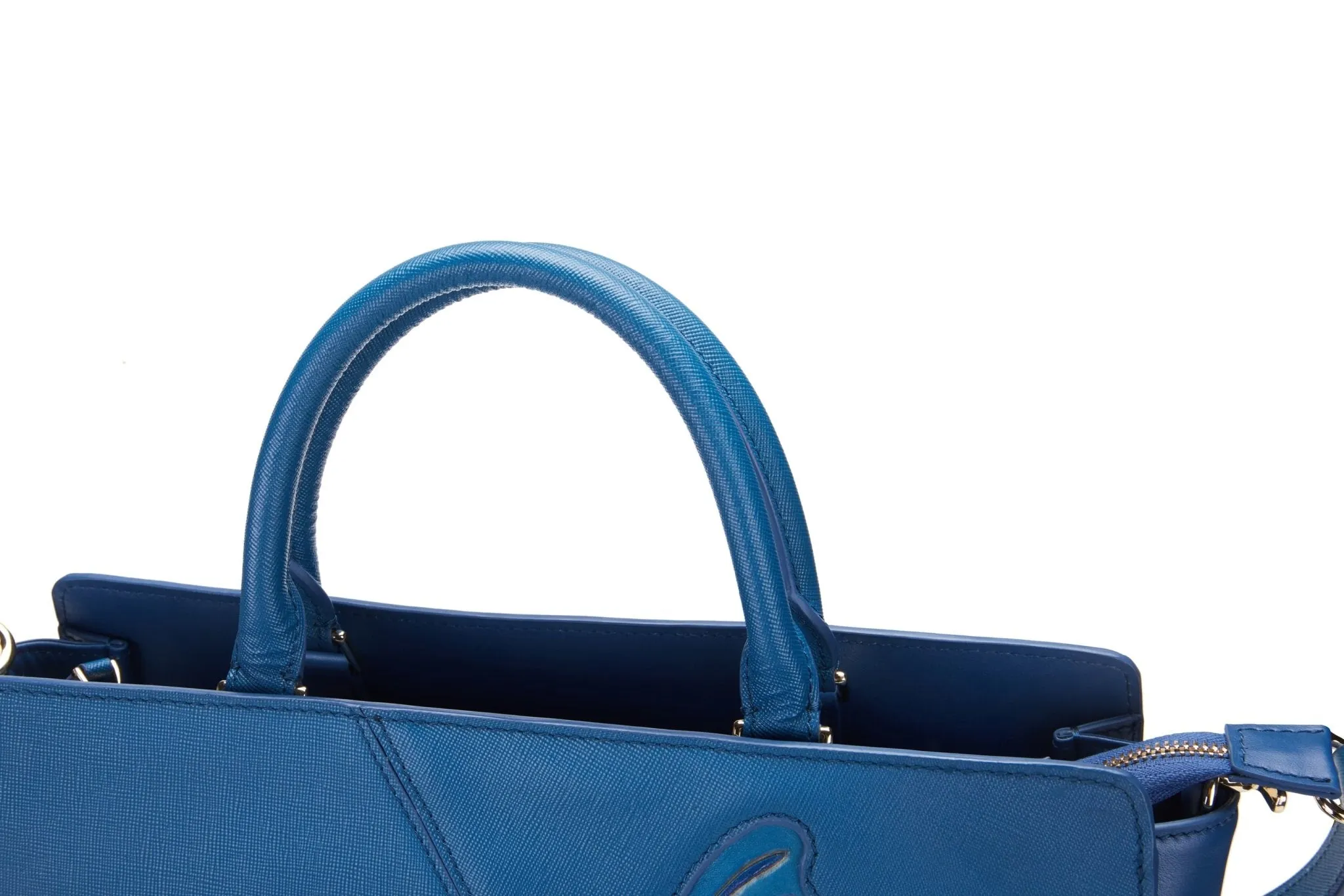 Butterfly Blue Satchel