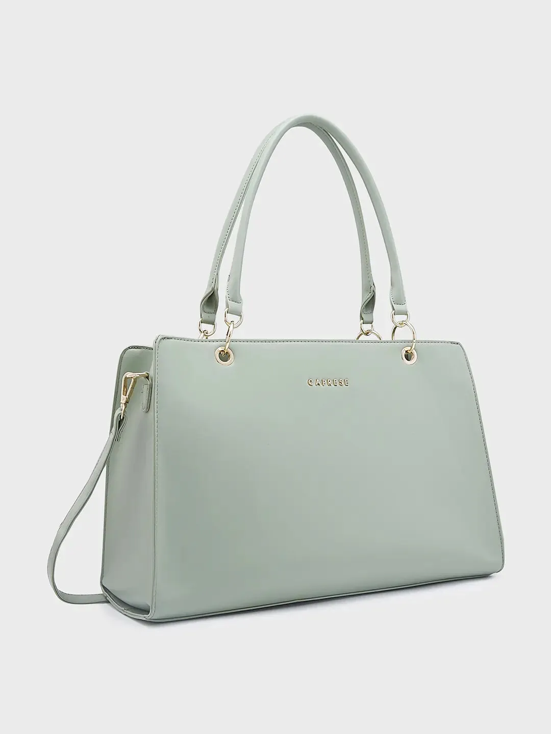 Caprese Capri Laptop Satchel Large Mint