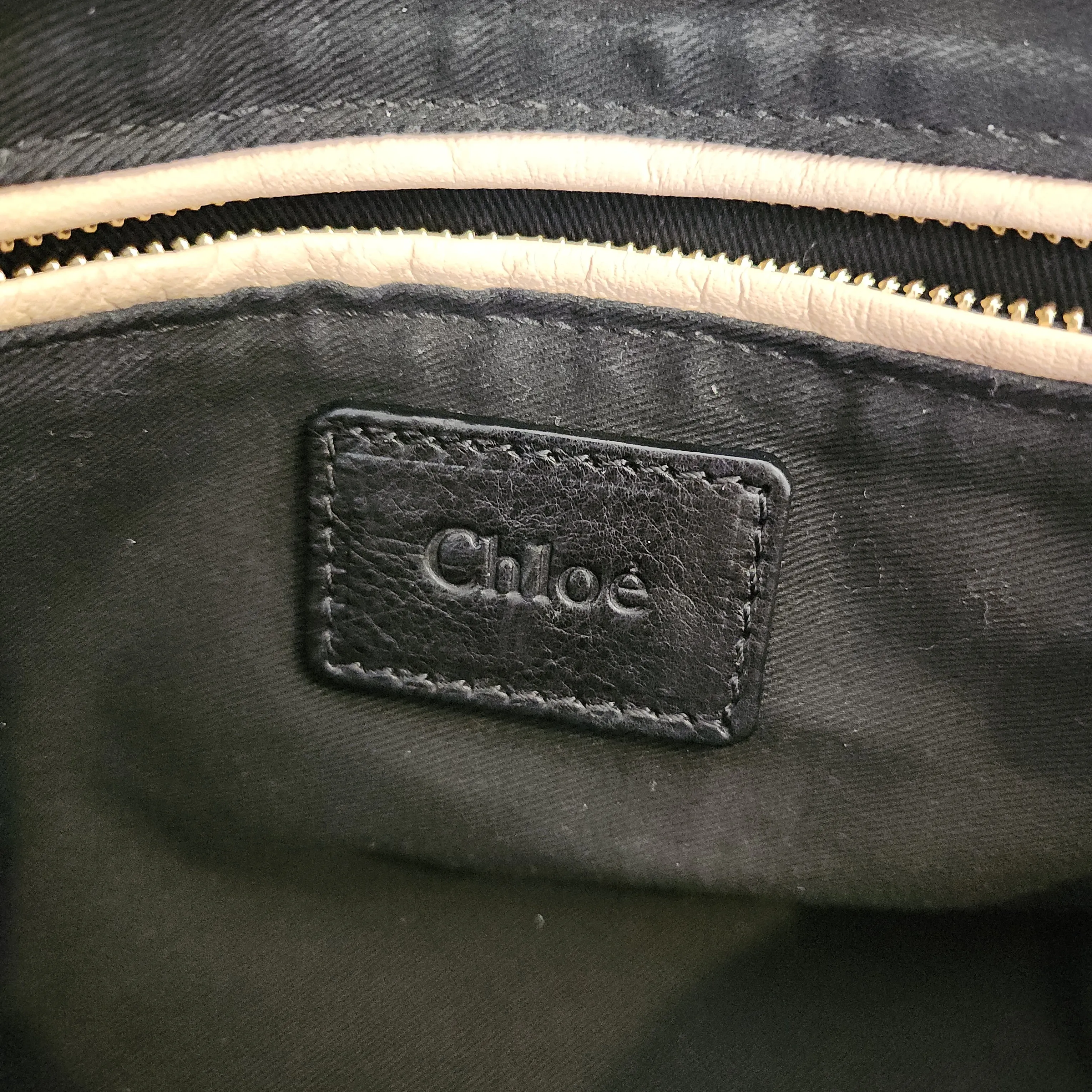 Chloe Black 'Paraty' Python Leather Bag | Pre Loved |