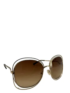 Chloe Carlina Butterfly-Frame Sunglasses