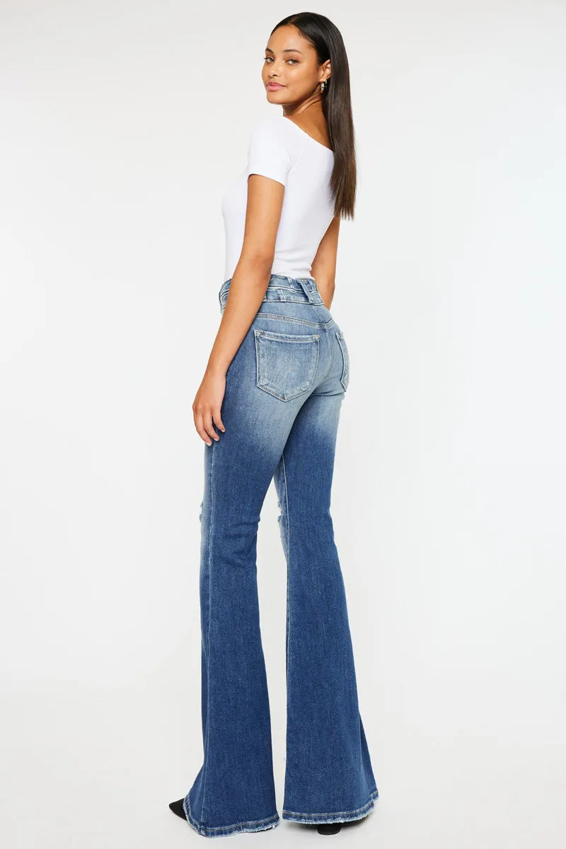 Chloe High Rise Super Flare Jeans