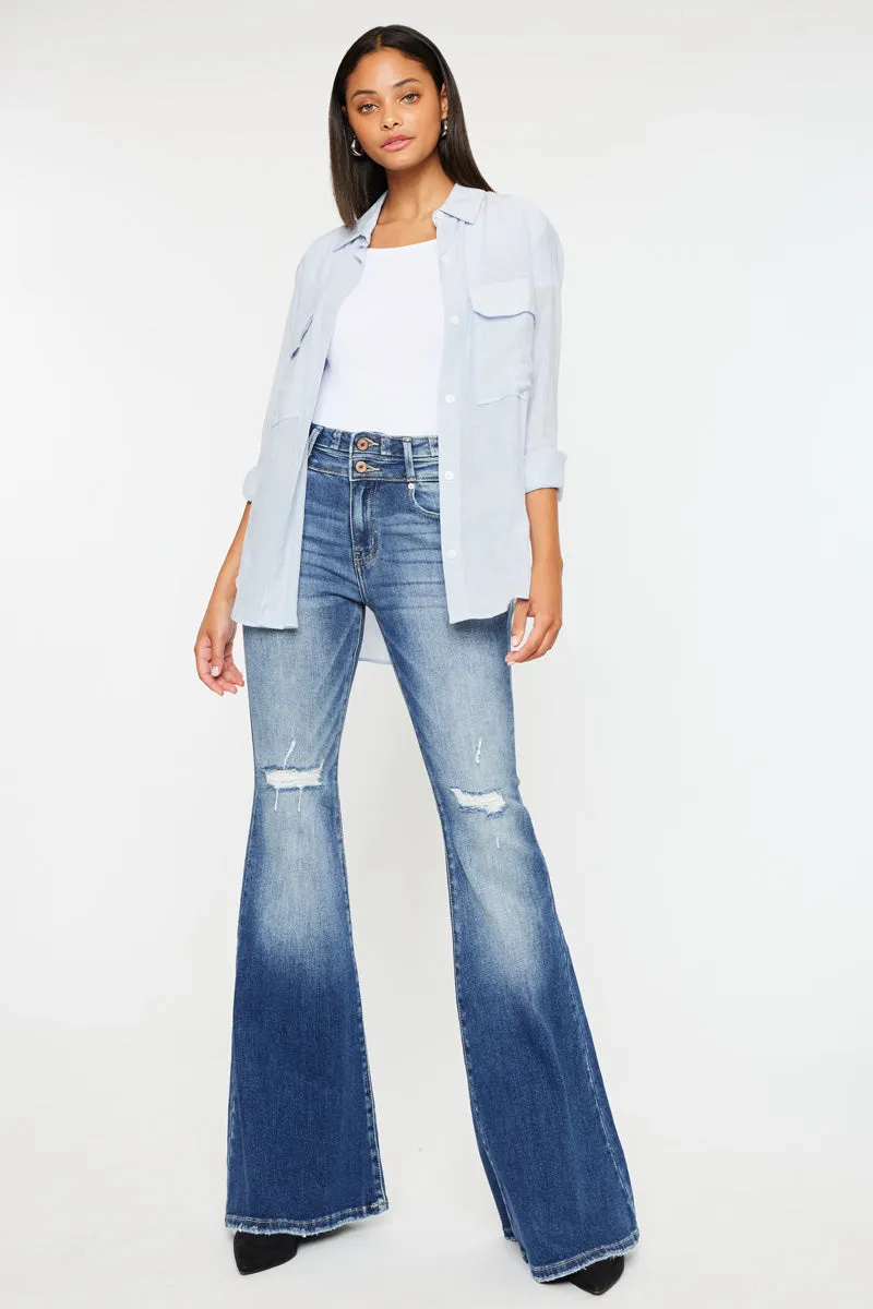 Chloe High Rise Super Flare Jeans