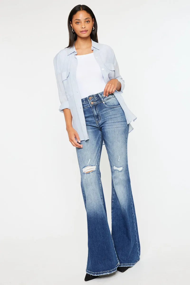 Chloe High Rise Super Flare Jeans