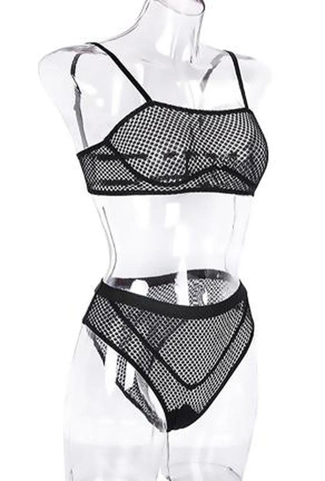 CHLOE - MESH 2 PIECE LINGERIE