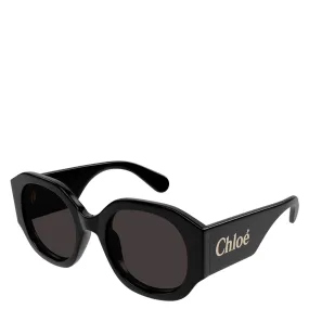 Chloe Sun CH0234SK OCTO Acetate Logo Asian, Black