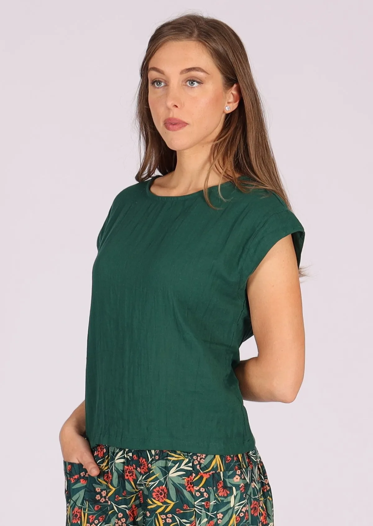 Chloe Top Evergreen