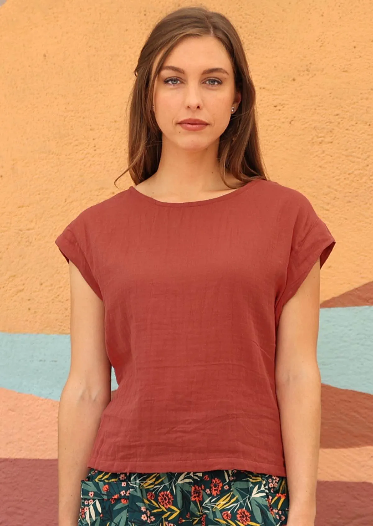 Chloe Top Marsala