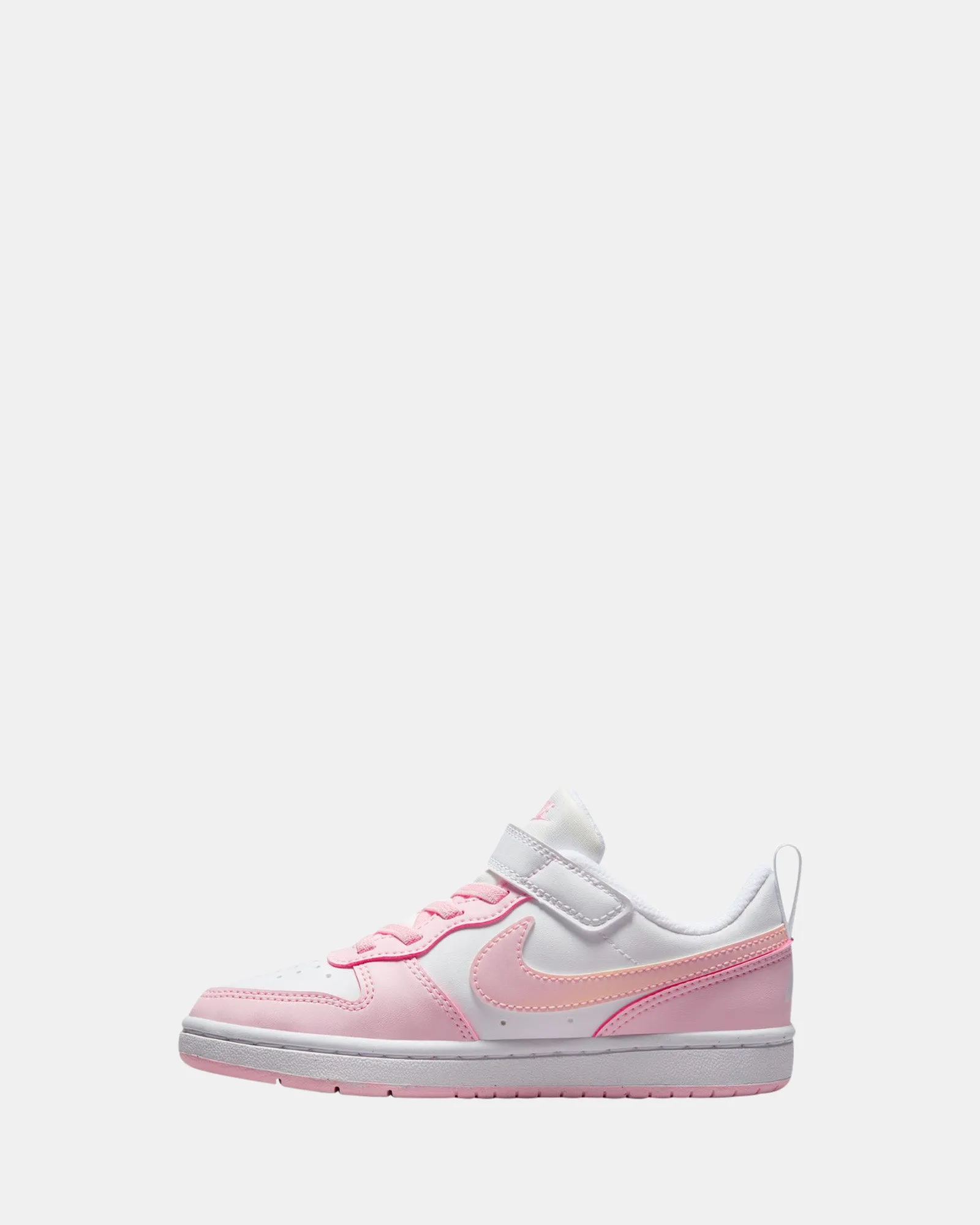 Court Borough Low Recraft Pre-School White/Pink Foam