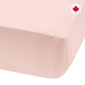 Crib flat sheet - NPink