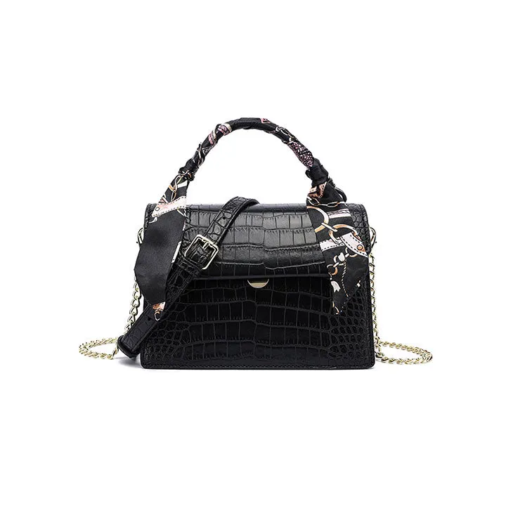 Croc Effect Satchel HF 03