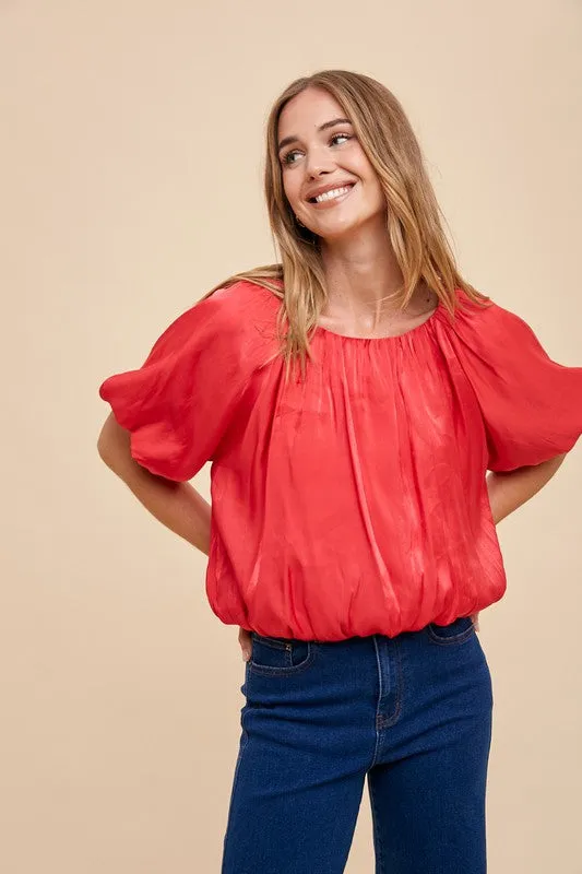 Emily Organza Blouse