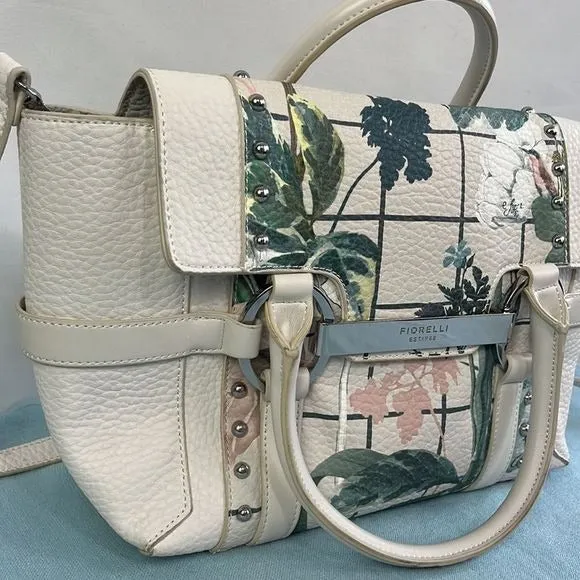 FiorelliBotanical Print White Bag