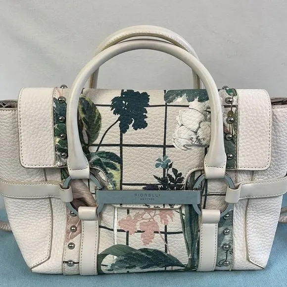 FiorelliBotanical Print White Bag