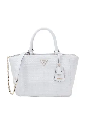 GUESS Etel Borsa Satchel Girlfriend Donna White WG921906