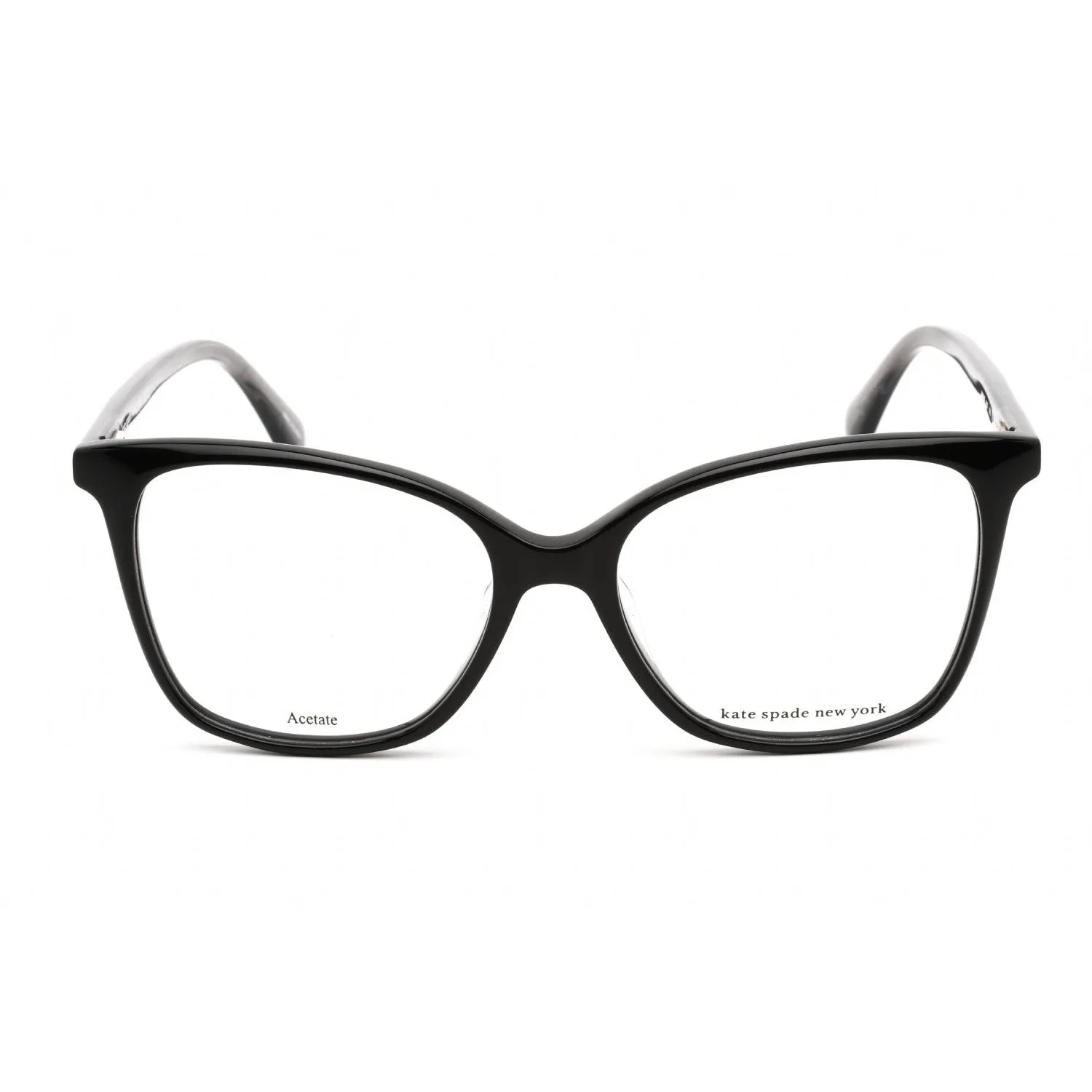 Kate Spade DARCIE Eyeglasses BLACK / Clear demo lens