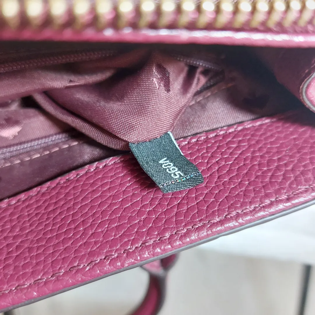 Kate Spade Plum Pebbled Leather Satchel | Pre Loved |