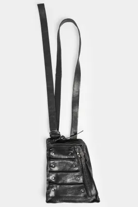 Leather shoulder bag