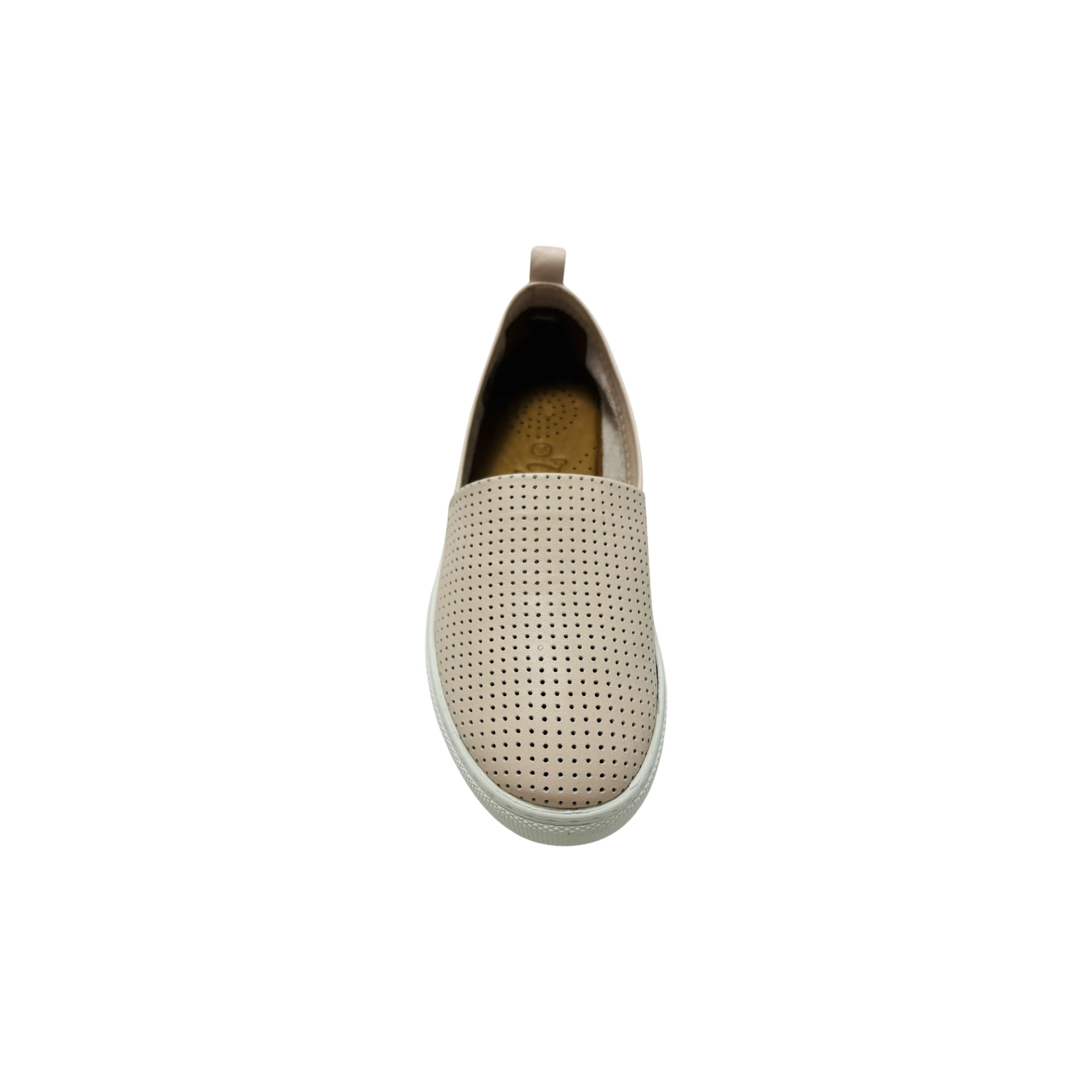 Lila Cameo Leather Slip on