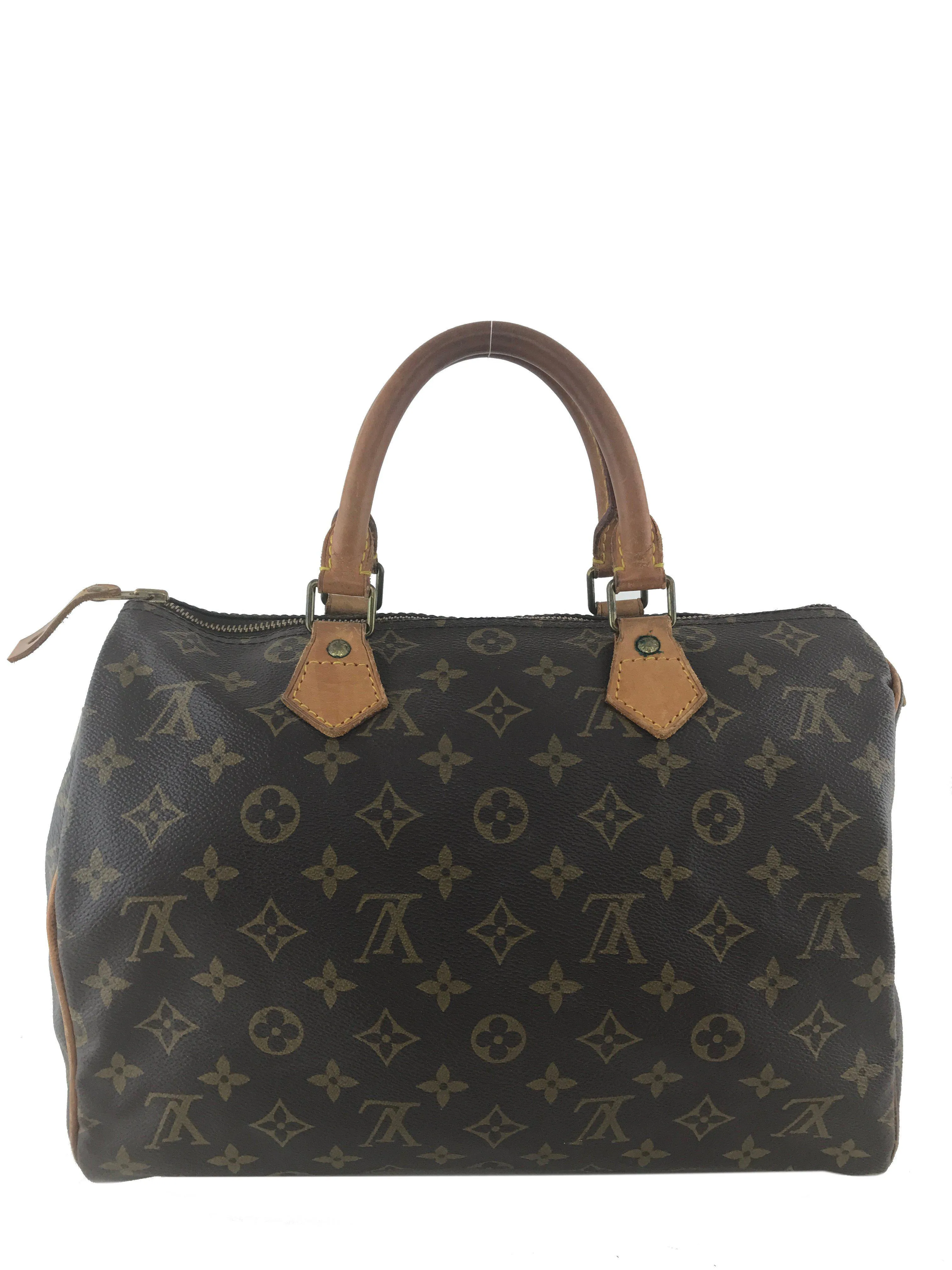 Louis Vuitton Vintage Monogram Speedy 30 Bag