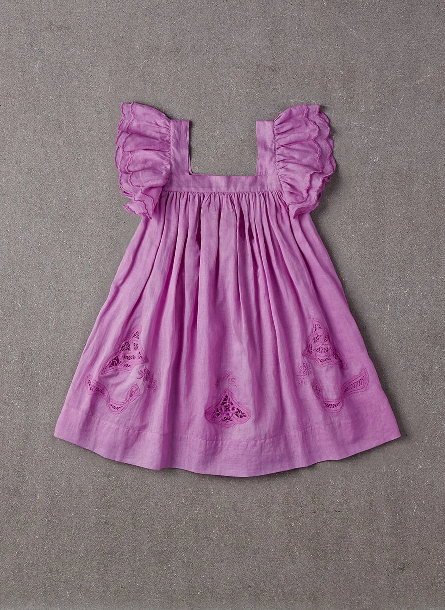 Nellystella Chloe Dress in Lavender Magenta