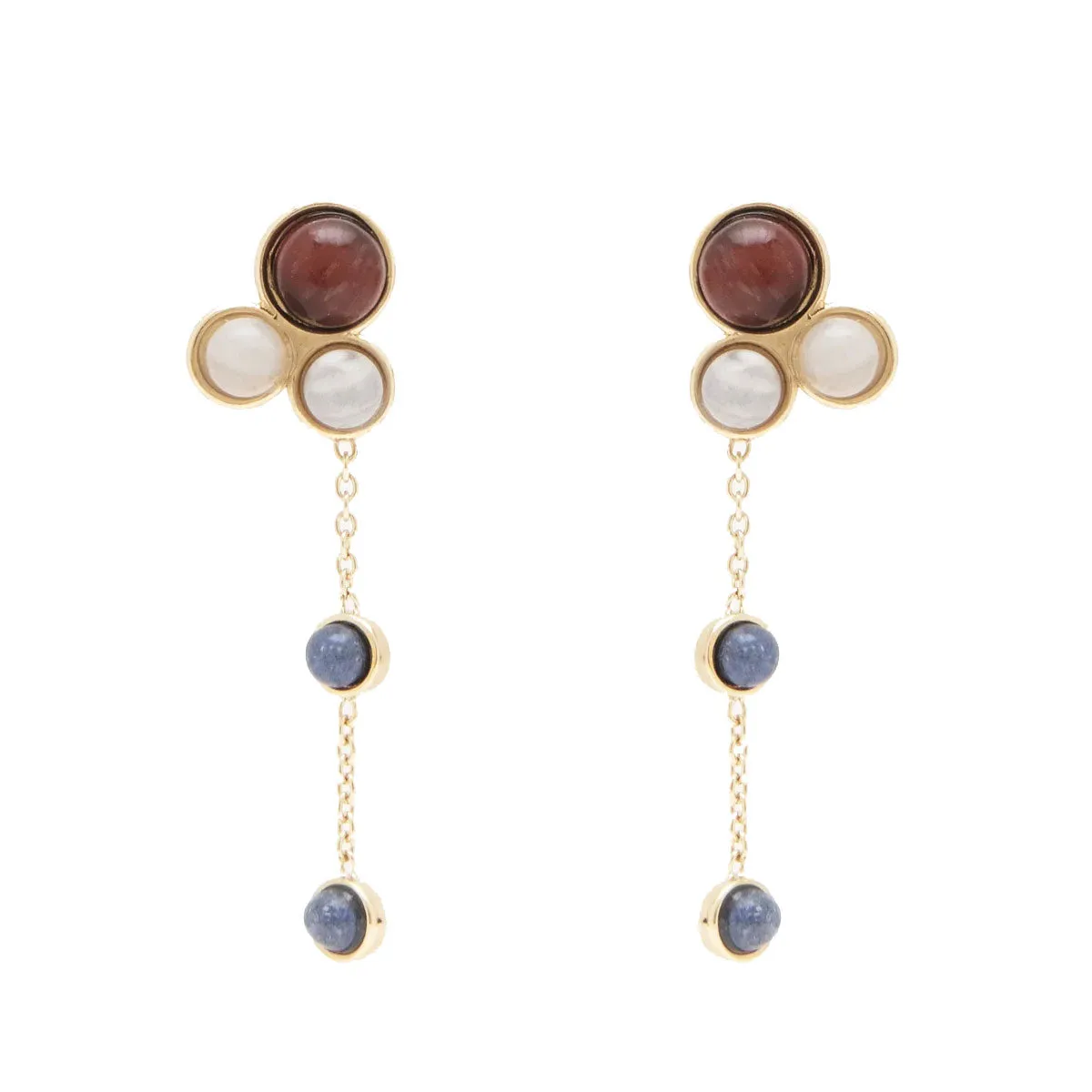 Ora Long Drop Earrings