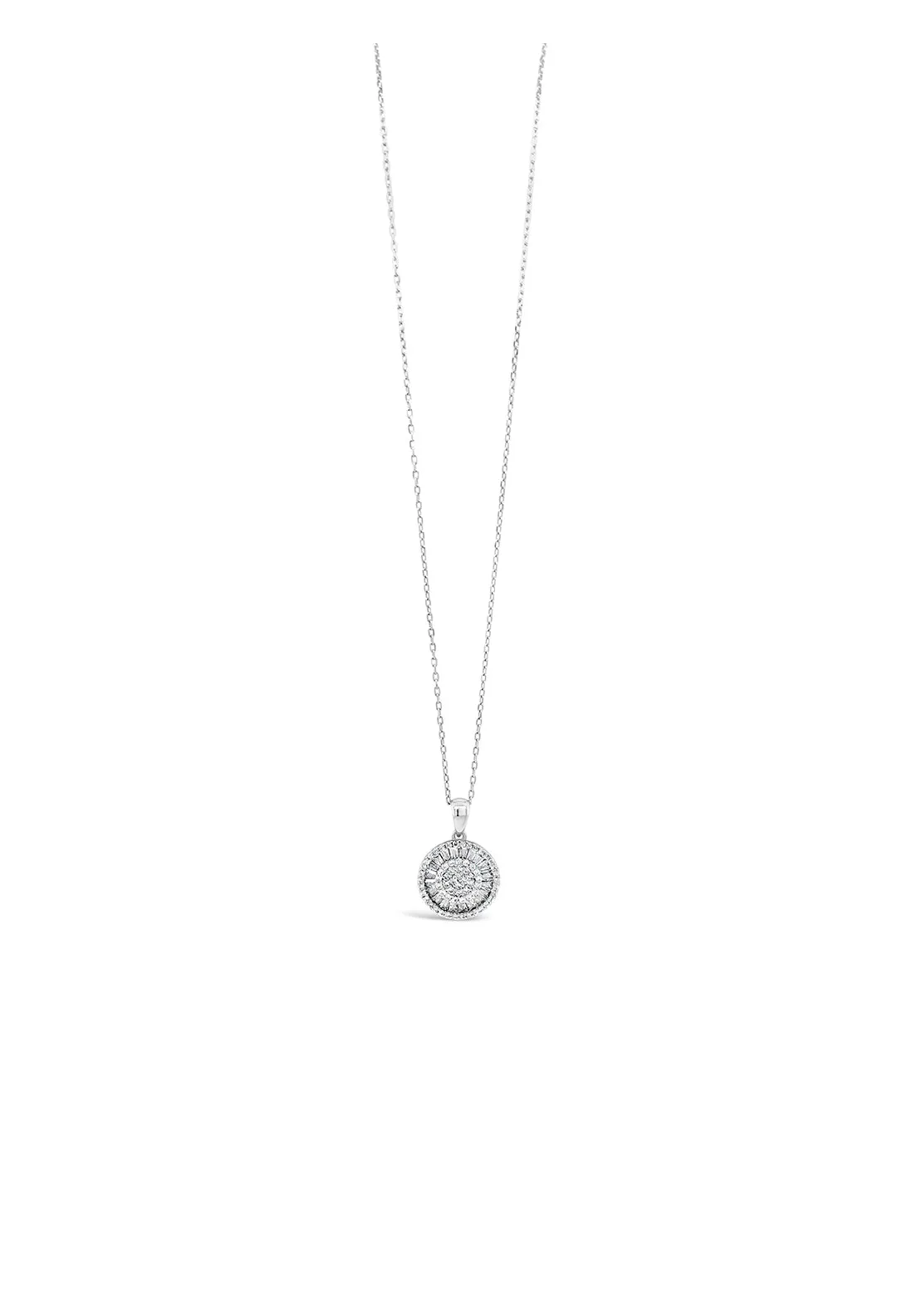 Pendant Silver Baguette - Sliver