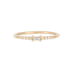 Petite Baguette Equilibrium Ring