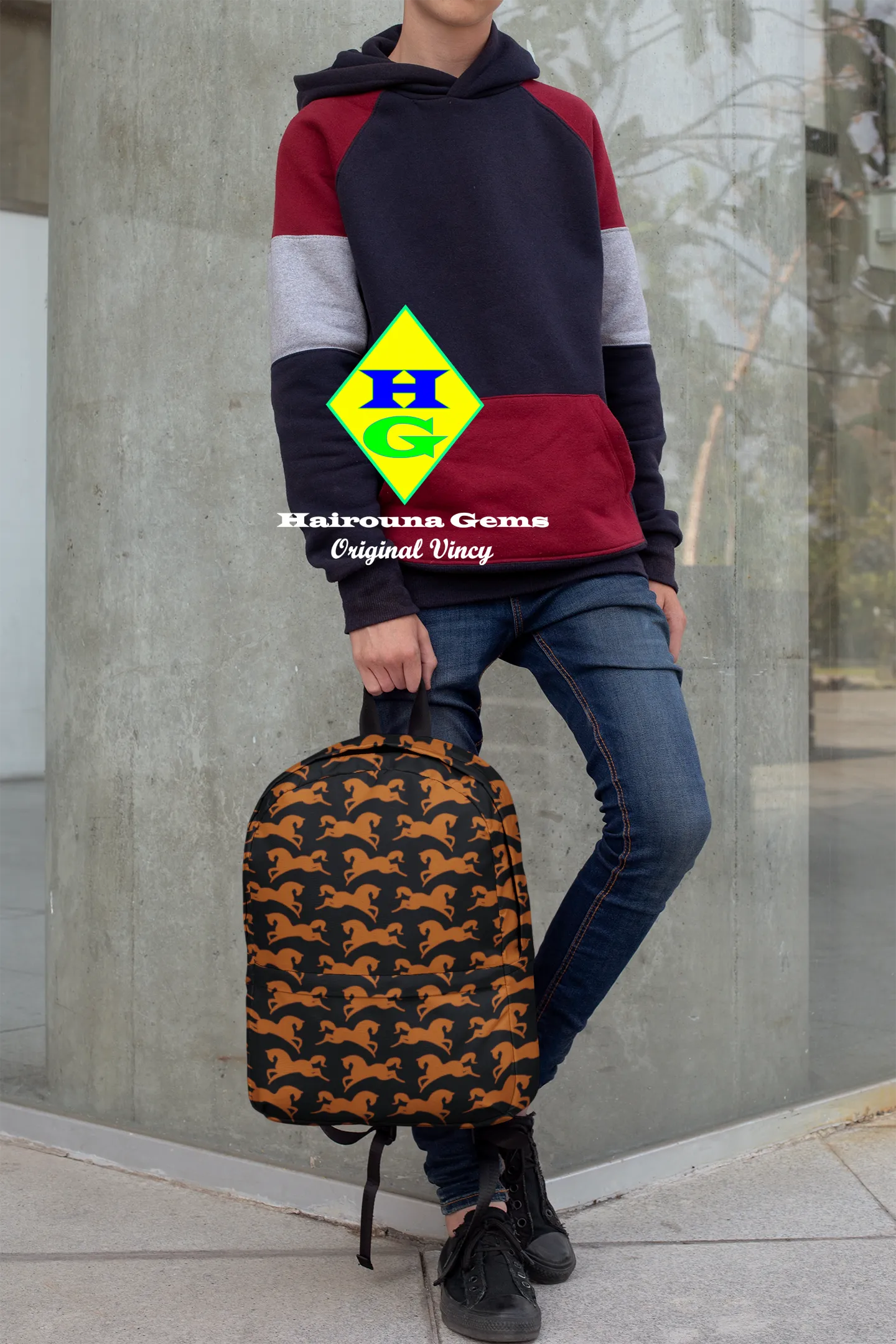 Prancing Horses Backpack