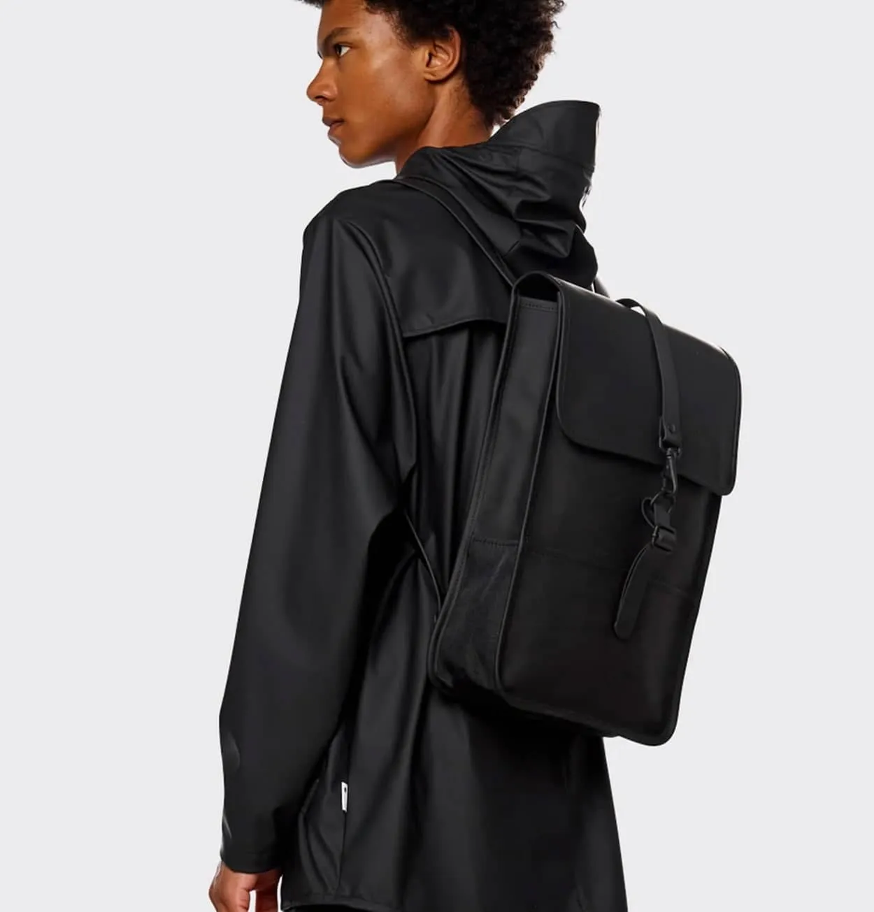 RAINS Backpack Mini in Black