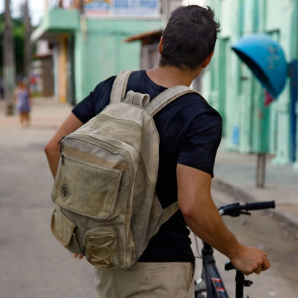 Recycled Tarp Backpack