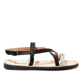 Renewed Leather Open Toe Menorcan Sandal For Women - A 1966