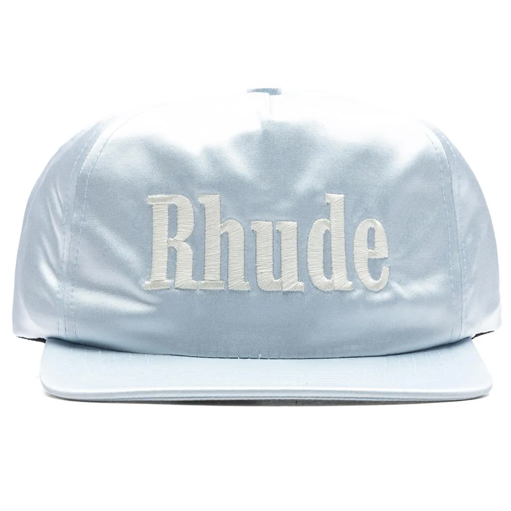 Satin Logo Hat - Sky Blue