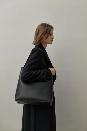 THE WEEKEND TOTE BAG - BLACK