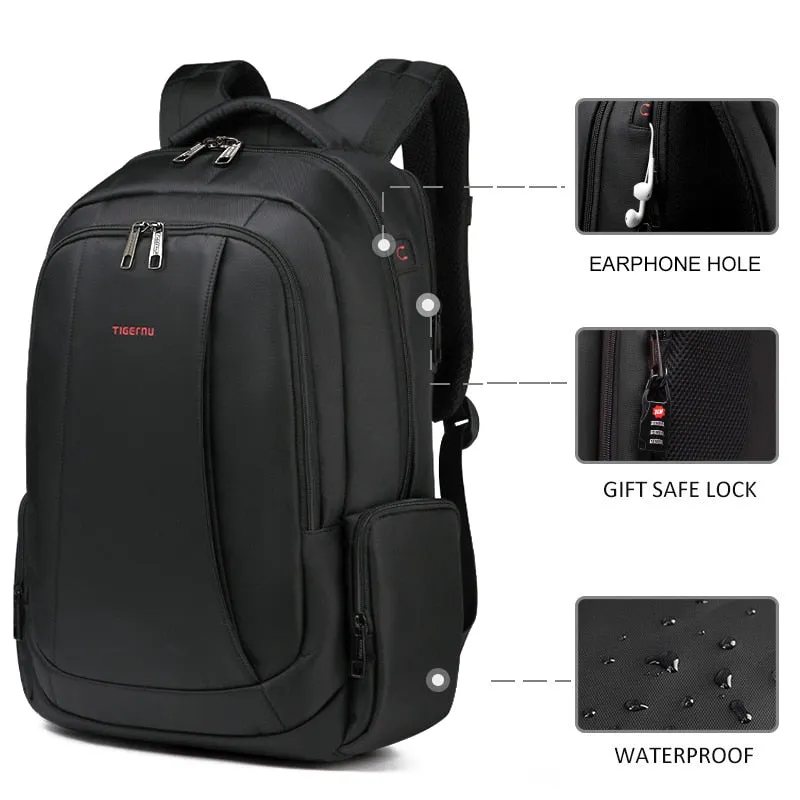 Tigernu Anti-Theft Camping or Business Casual Backpack