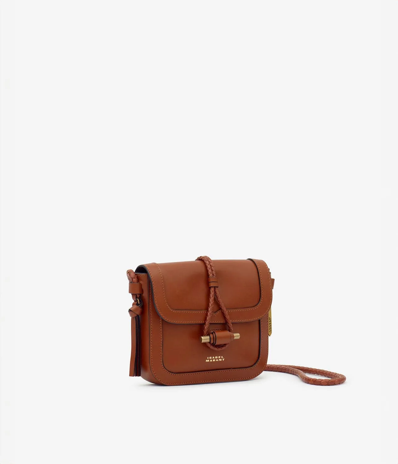 VIGO FLAP BAG- COGNAC