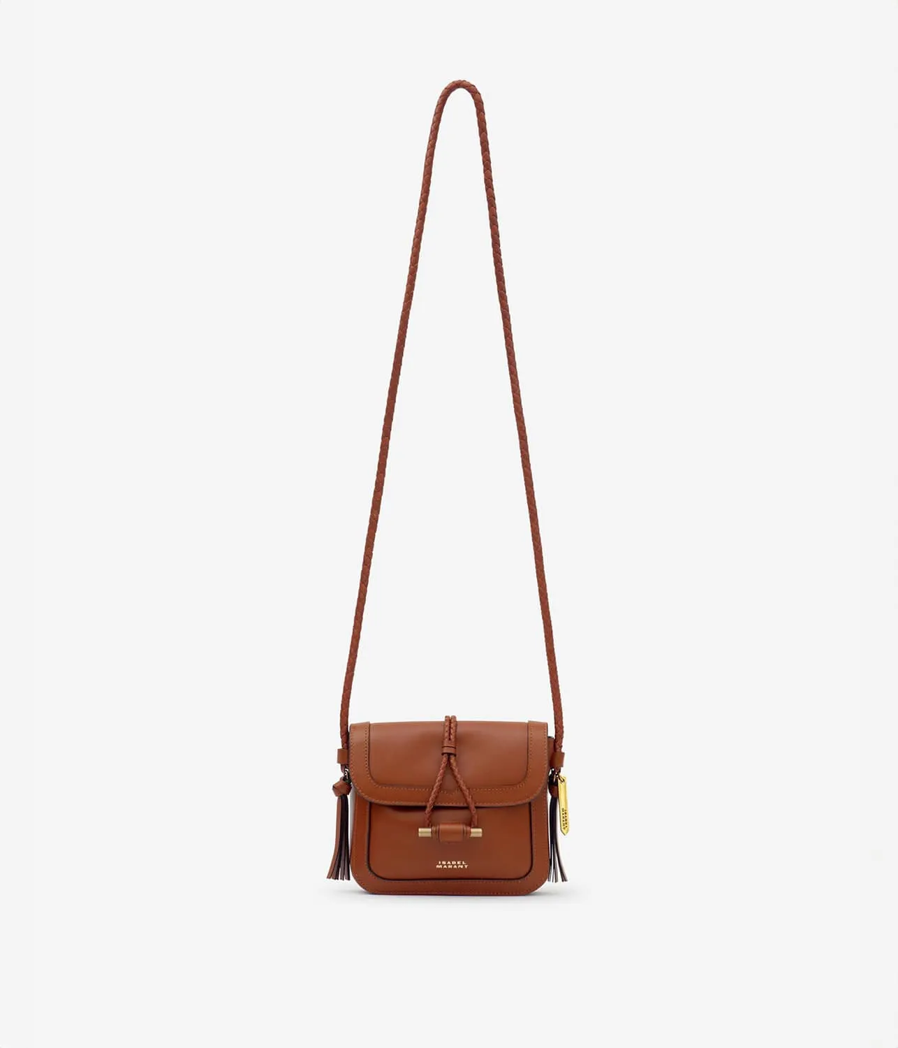 VIGO FLAP BAG- COGNAC